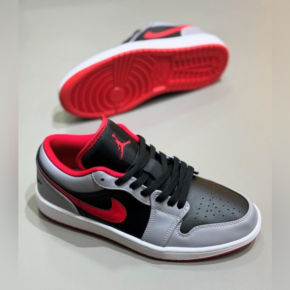 Nike Air Jordan 1 Low “Cement Fire Red” - Picture 7 of 8